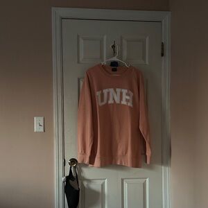 Pink Crewneck Long Sleeve Sweatshirt - Women's Tee
